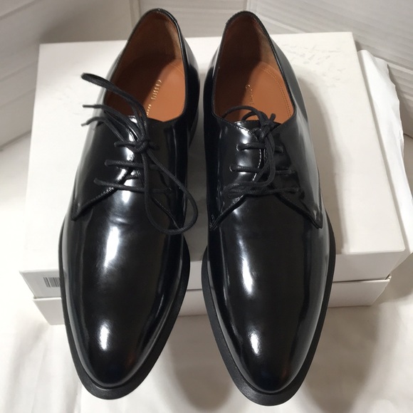 Celine patent leather derby oxfords. Made in Italy. NWOT - Picture 3 of 9